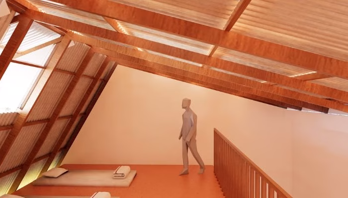 The design of a modern urban area in Petogogan, South Jakarta, designed by YPA Architecture Studio in 2021, with an efficient, green and sustainable layout.