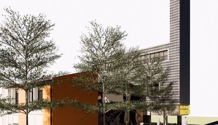 Revitalization project of Kampung Gembira Gembrong in East Jakarta, a collaboration between YPA Architecture Studio and BAZNAS, featuring sustainable, resilient, and community-based design.