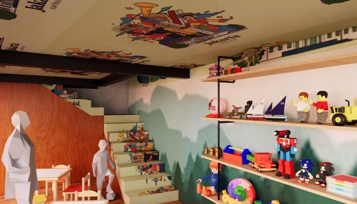 Revitalization project of Kampung Gembira Gembrong in East Jakarta, a collaboration between YPA Architecture Studio and BAZNAS, featuring sustainable, resilient, and community-based design.