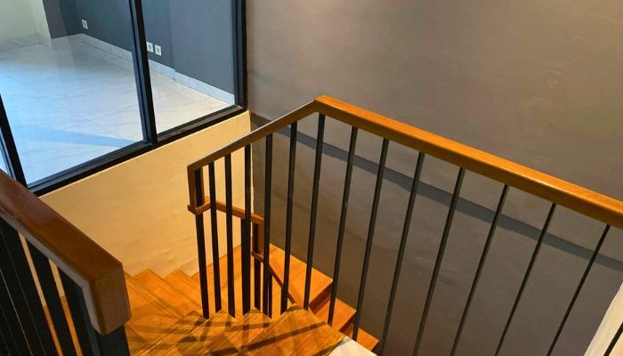 Exterior and interior views of CR House, a modern residential project in South Jakarta designed by YPA Architects, featuring an open layout, natural lighting, and contemporary materials.