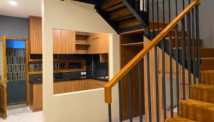 Exterior and interior views of CR House, a modern residential project in South Jakarta designed by YPA Architects, featuring an open layout, natural lighting, and contemporary materials.