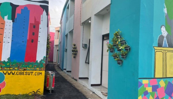 Revitalization project of Kampung Gembira Gembrong in East Jakarta, a collaboration between YPA Architecture Studio and BAZNAS, featuring sustainable, resilient, and community-based design.