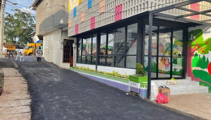 Revitalization project of Kampung Gembira Gembrong in East Jakarta, a collaboration between YPA Architecture Studio and BAZNAS, featuring sustainable, resilient, and community-based design.