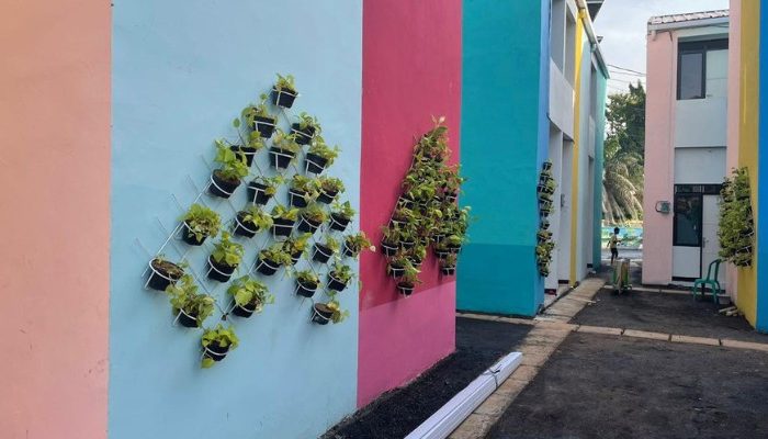 Revitalization project of Kampung Gembira Gembrong in East Jakarta, a collaboration between YPA Architecture Studio and BAZNAS, featuring sustainable, resilient, and community-based design.