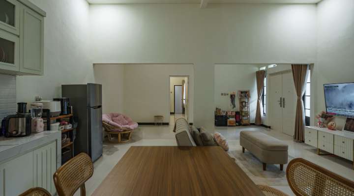 Agabella House by YPA Architecture Studio, a modern tropical minimalist home in Purbalingga with a 106 m² building on a 135 m² land plot.