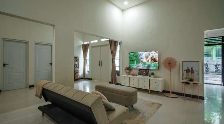 Agabella House by YPA Architecture Studio, a modern tropical minimalist home in Purbalingga with a 106 m² building on a 135 m² land plot.