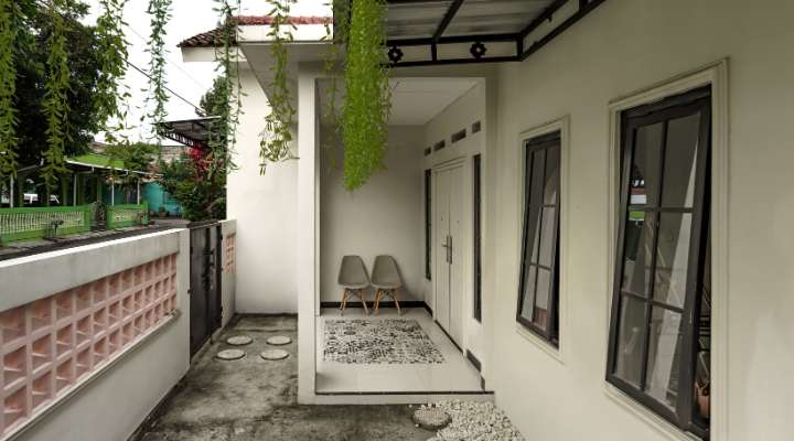 Agabella House by YPA Architecture Studio, a modern tropical minimalist home in Purbalingga with a 106 m² building on a 135 m² land plot.